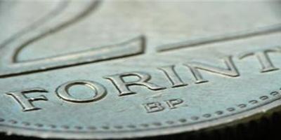 Erősödött a forint