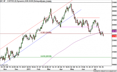 kávé napi grafikon