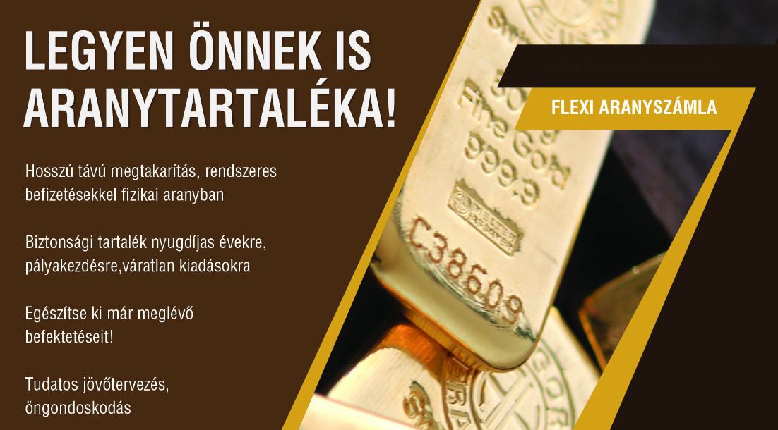 flexi aranyszámla