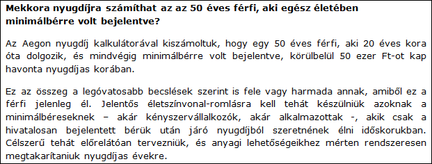 nyugdíjszámítás