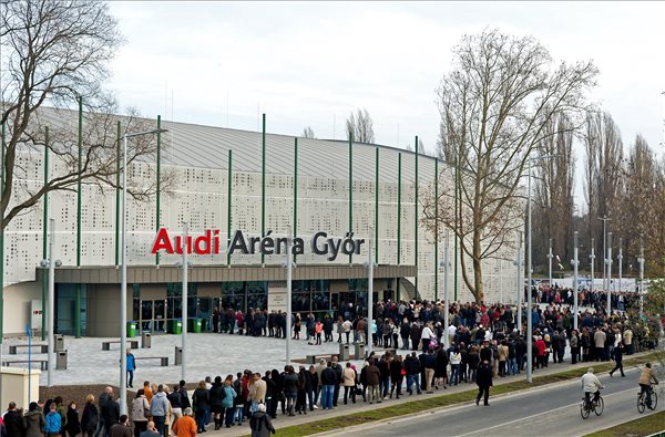 Audi Aréna Győr - fotó MTI