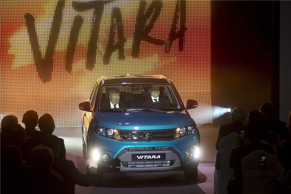 A Suzuki esztergomi gyárában elkészült az egymilliomodik Vitara