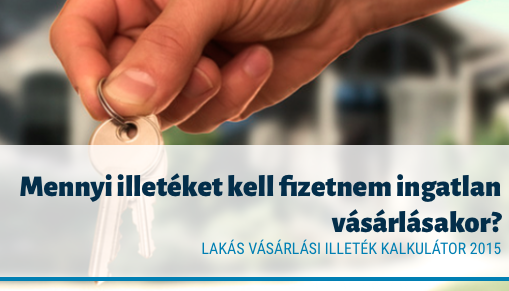 Ingatlan vásárlás illetéke kalkulátor SzámoldKi.hu
