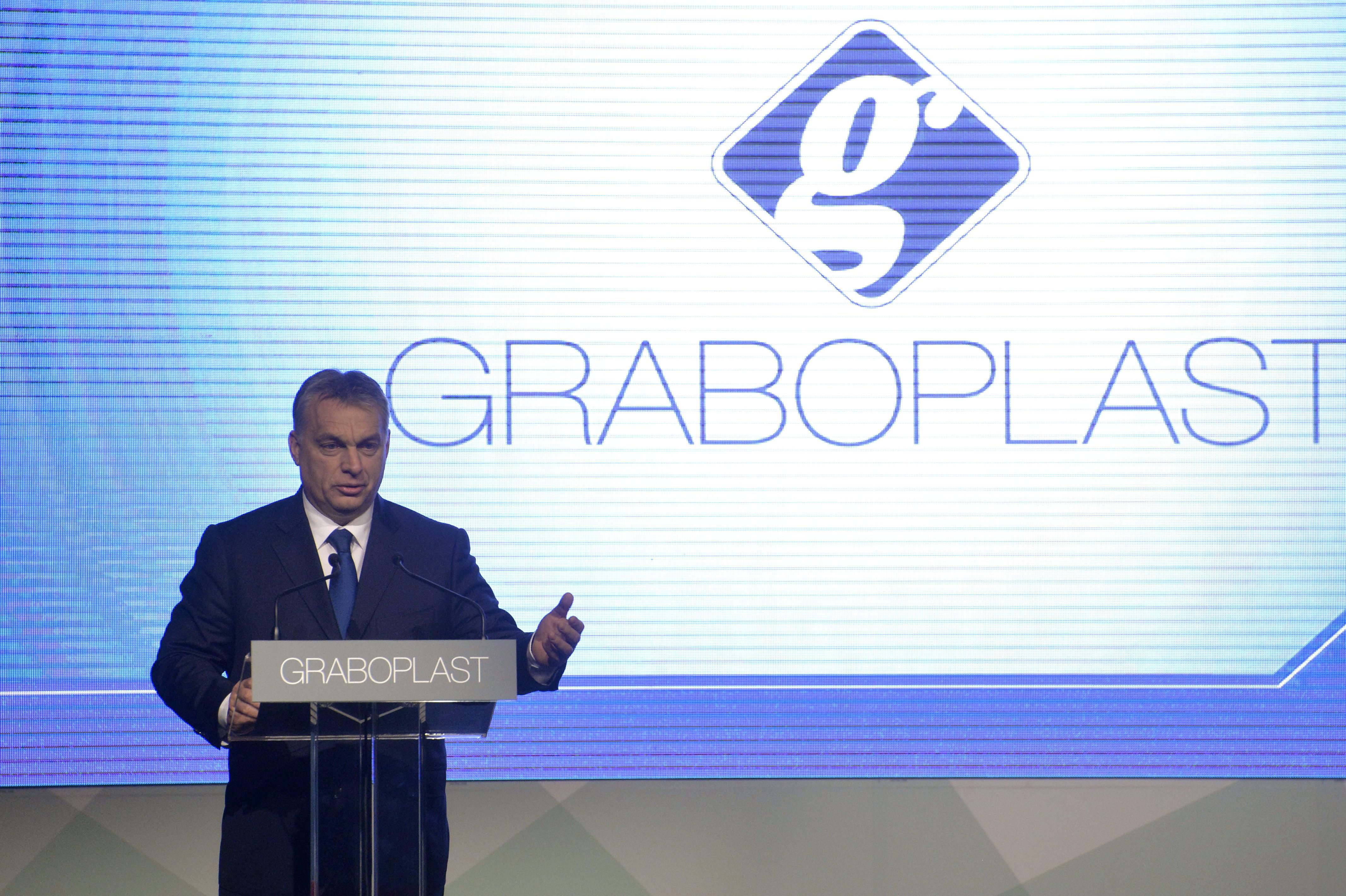Orbán Viktor, Graboplast