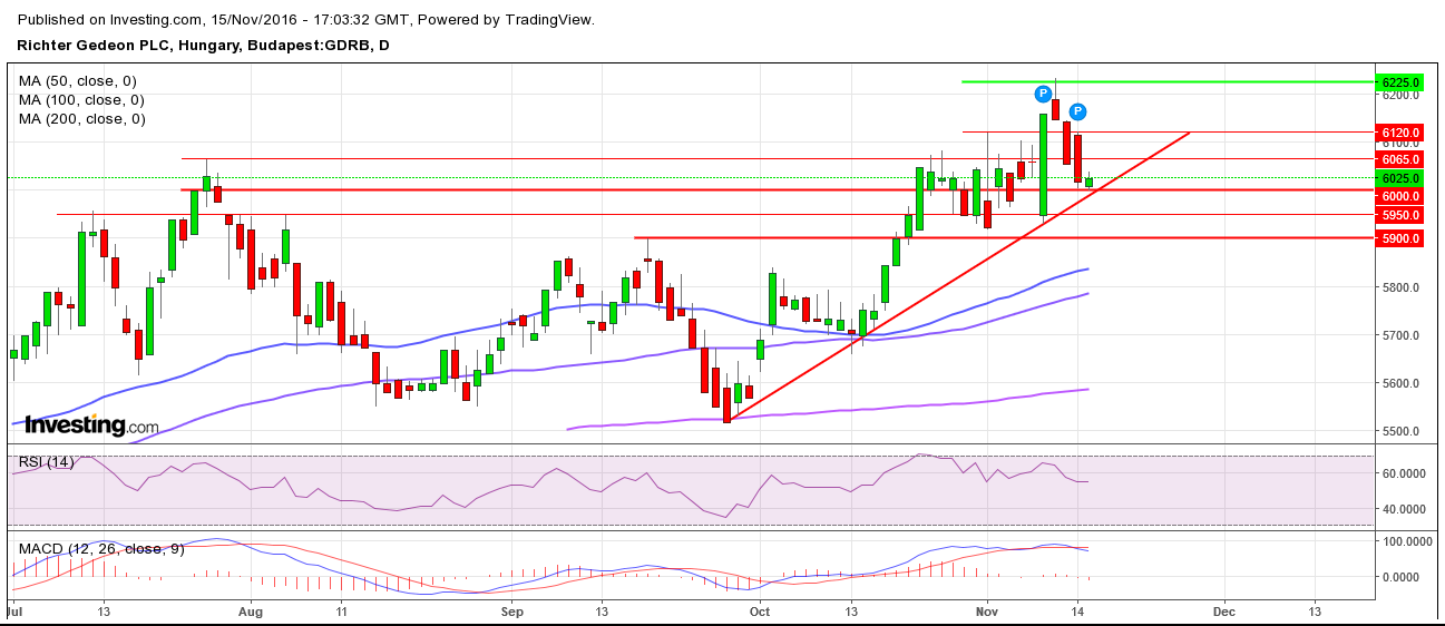 richter részvény elemzés