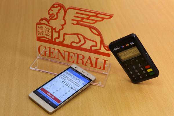 Ingenico mobil fizetési terminálokkal látja el tanácsadóit a Generali Biztosító