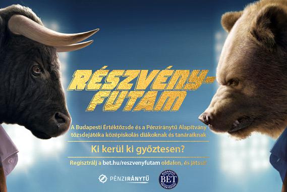 Részvényfutam néven indul tőzsdejáték középiskolásoknak