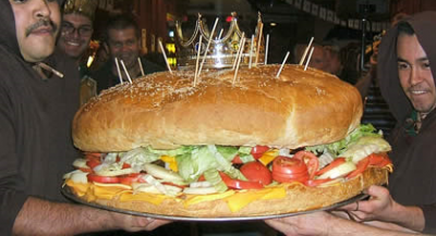 hamburger . illusztráció