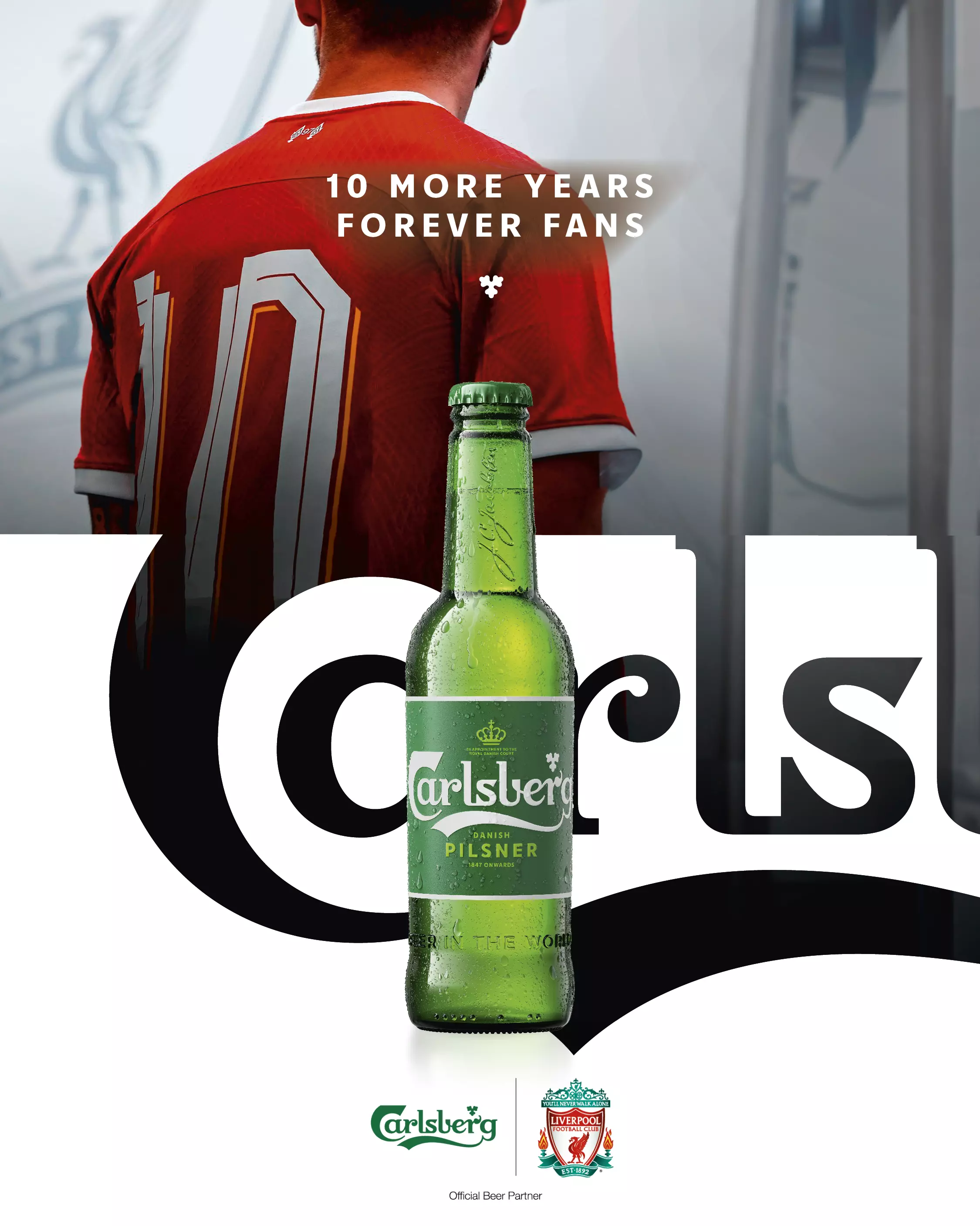 A Carlsberg és a Liverpool FC 2034-ig meghosszabbította szponzori együttműködését