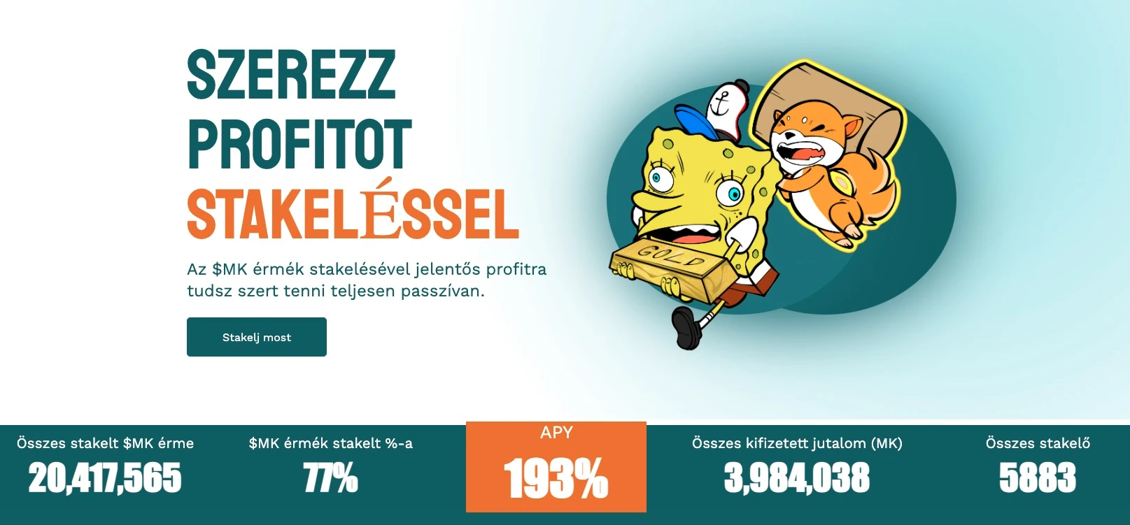 stakelés