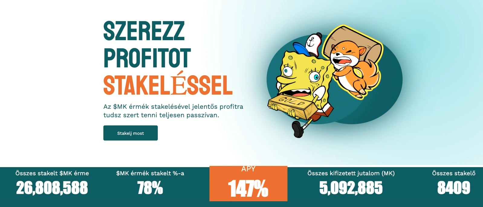stakelés
