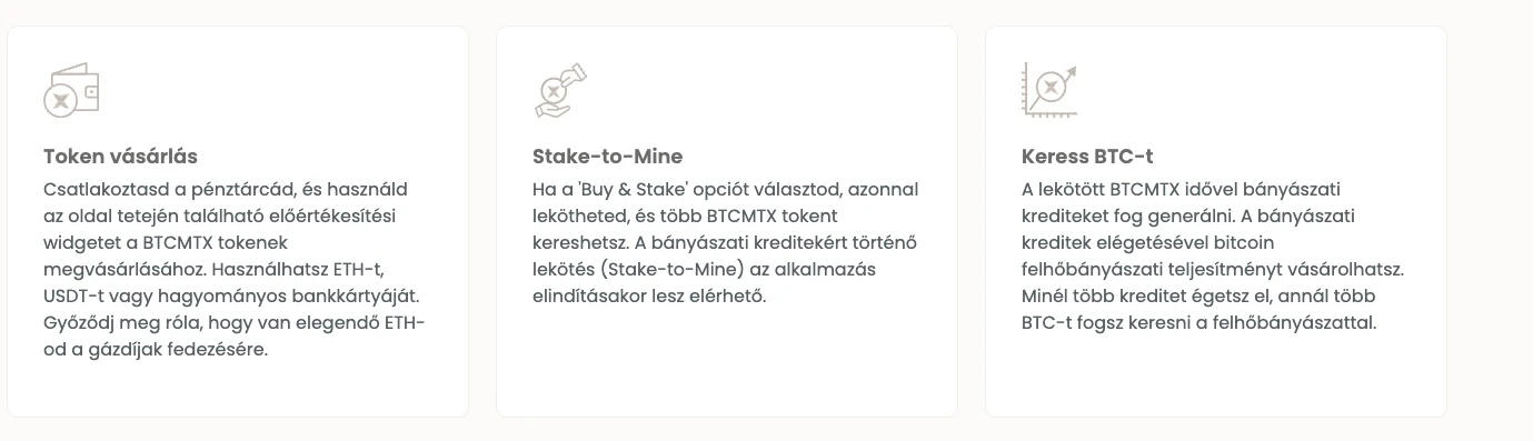 token vásárlás