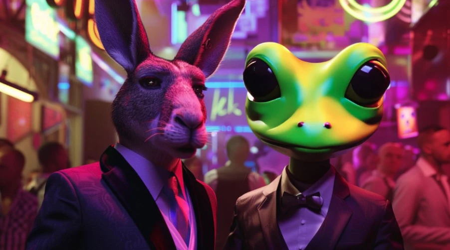 A Pepe (PEPE) árfolyama zuhan, átveszi a helyét a forró új meme coin, a KangaMoon (KANG)?