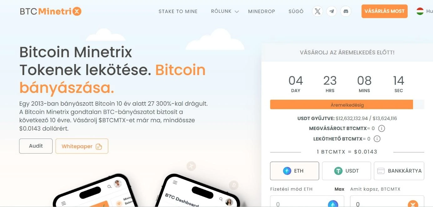 A héten a Bitcoin Minetrix és az Ondo projekt lehet a legnagyobb nyertes