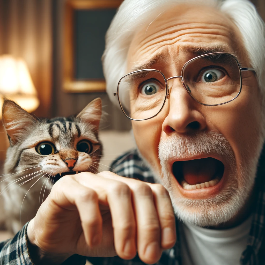 Így járt a nyugdíjas, mikor megmarta a macskája