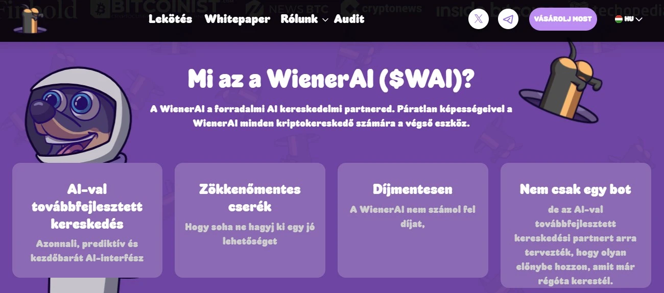 wienerAI kripto ICO