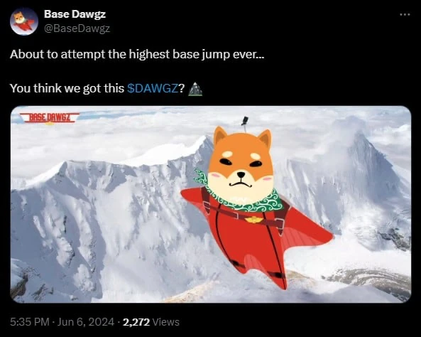 base dawgz kriptó token ico