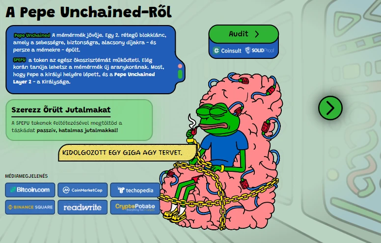 Pepe Unchained token