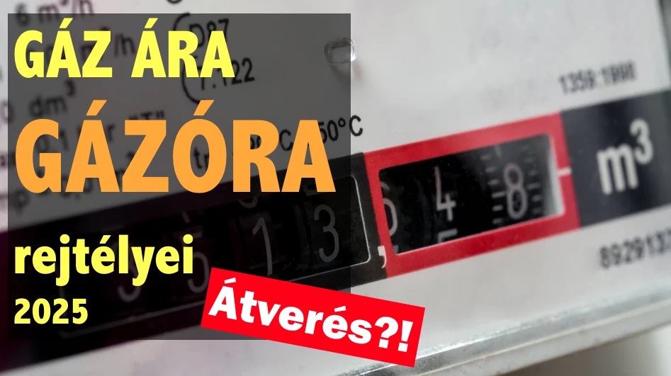 gázszámla magyarázat és a lakossági gáz ára 2025