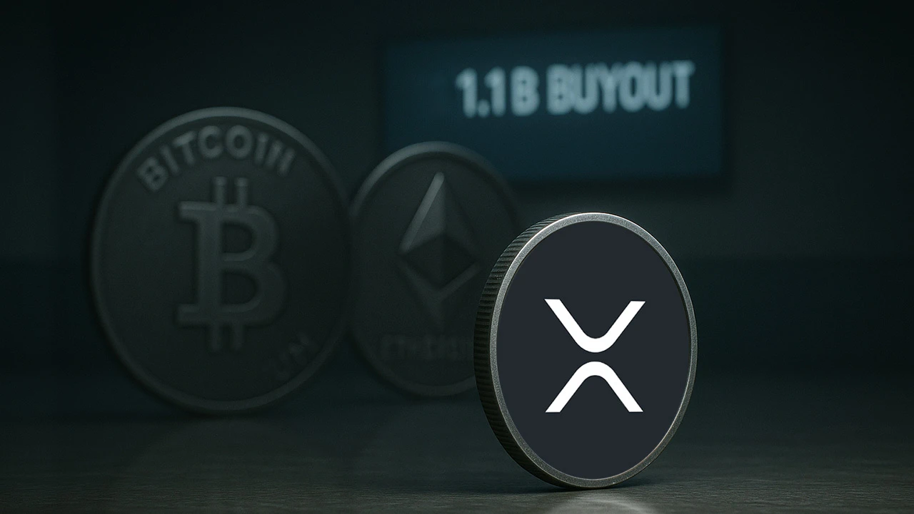 A Ripple 1,1 milliárd dolláros XRP-visszavásárlást támogat, miközben a Bitcoin- és Ethereum-kincstárak stagnálnak